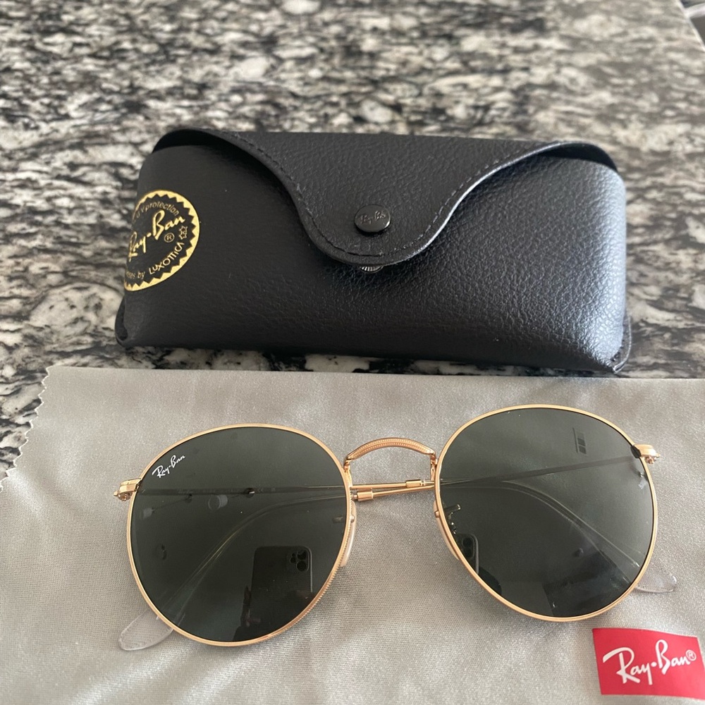Ray ban round metal sunglasses